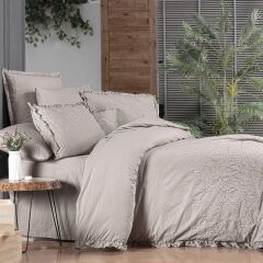 Sarev Peste V5 Pamuk Saten Nevresim Takımı Çift Kişilik