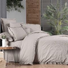 Sarev Peste V5 Pamuk Saten Nevresim Takımı Çift Kişilik