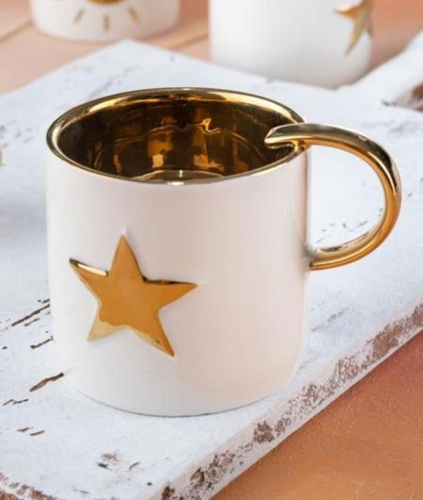 Acar 93 Gold Yıldız Mug Kupa