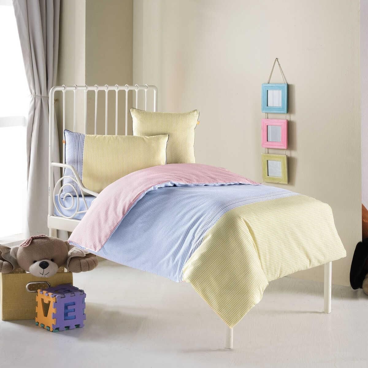 Sarev Sevilla V2 Fancy Poplin Bebek Nevresim Takımı