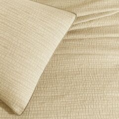 Sarev Echo V13 Sarı Yatak Örtüsü Tek Kişilik