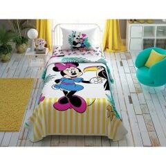 Taç Disney Minnie Tropicool Tek Kişilik Pike Takımı