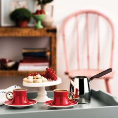 Korkmaz A8660 Freedom 6 lı Fincan Takımı Kırmızı