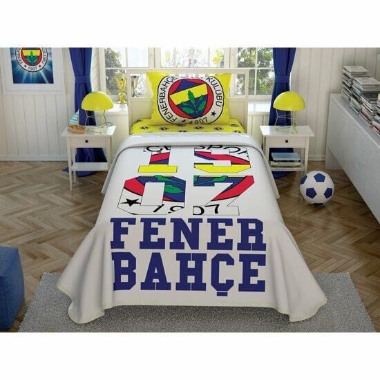 Taç FenerBahçe Şanlı Logo Pike Takımı Tek Kişilik