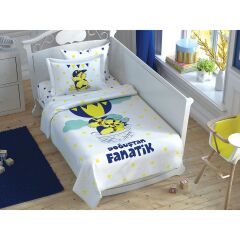 Taç Lisanslı Fenerbahçe Sarı Kanarya Fanatik Baby Bebek Pike Takımı