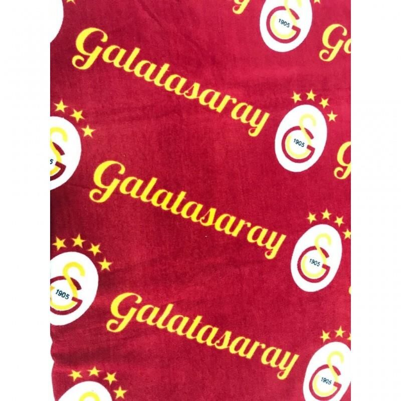 Taç Lisanslı Gs Diagonal Plaj Havlusu