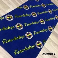 Taç Lisanslı Fb Diagonal Plaj Havlusu