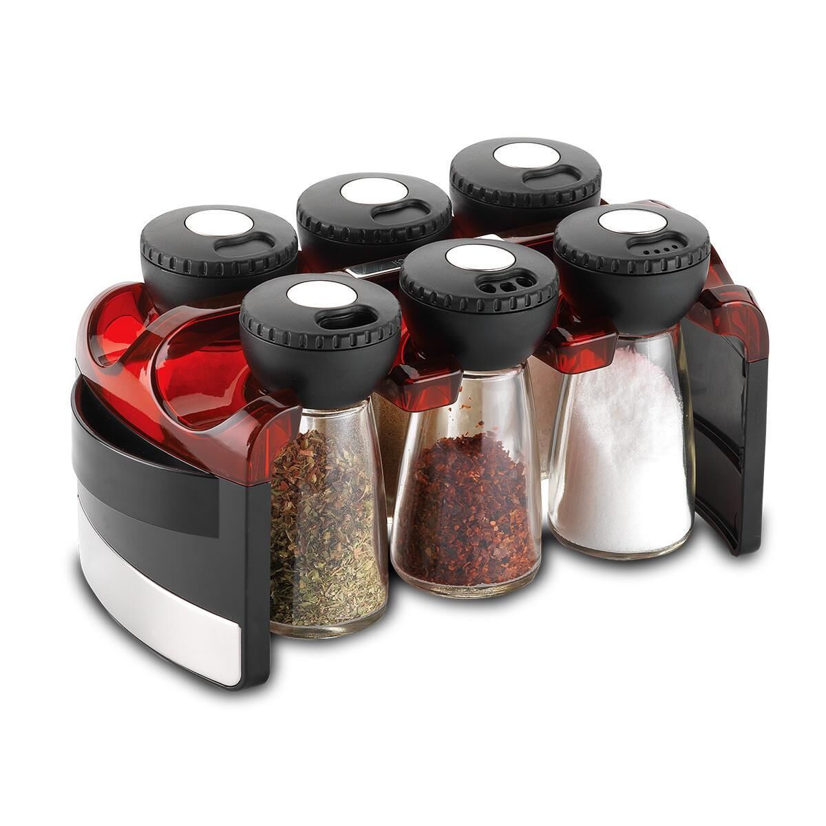 Korkmaz A621-01 Aroma 6'lı Kırmızı Baharat Seti