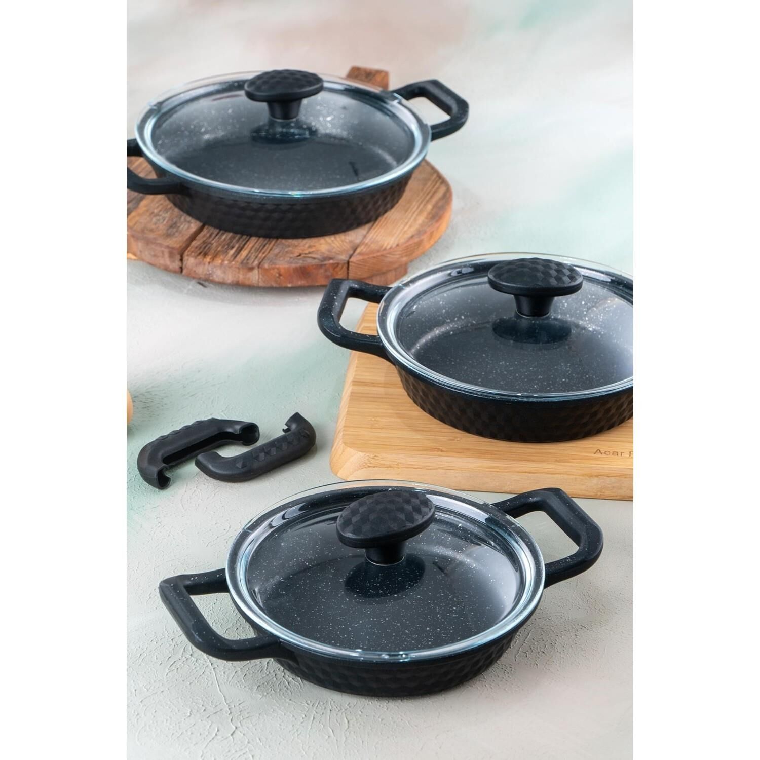 Acar 178 Diamente Galaxi 3 Lü Sahan Seti