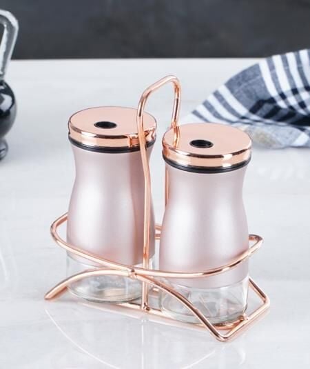 Acar 11650 2 Li Standlı Tuzluk Biberlik Seti