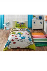 Taç Lisanslı Şirinler Complete Set Tek Kişilik