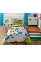 Taç Lisanslı Şirinler Complete Set Tek Kişilik