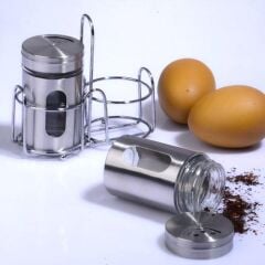 Kosova CAM-424 Metal 2 Li Tuz / Biberlik Seti