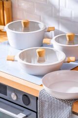 Acar 6768 Ultimate Pro 7 Parça Tencere Seti