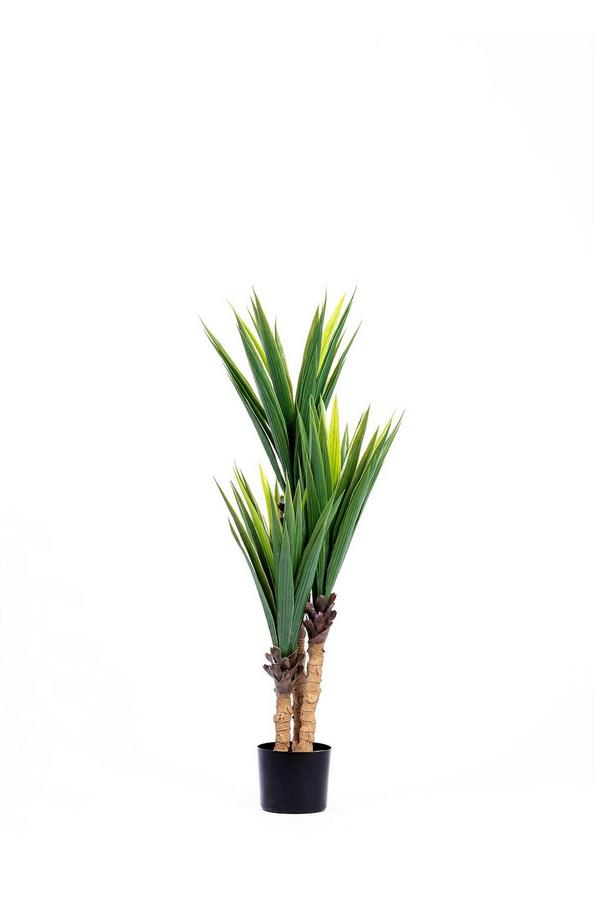 The Mia CCK0299 Yucca Yapay 3 Dallı Yeşil Ağaç 120 Cm