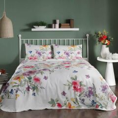 Taç Blanche V1 Lila Pike Takımı Tek Kişilik