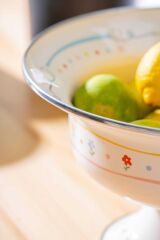 Acar 7711 Made With Love Emaye Ayaklı Büyük Meyvelik 28 Cm