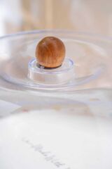 Acar 7714 Made With Love Emaye Ayaklı Kek Fanusu