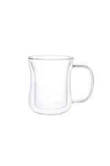 The Mia MIA81625 Çift Cıdarlı Cam Kupa 250 ML