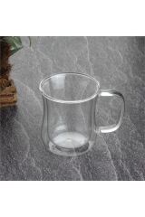 The Mia MIA81625 Çift Cıdarlı Cam Kupa 250 ML