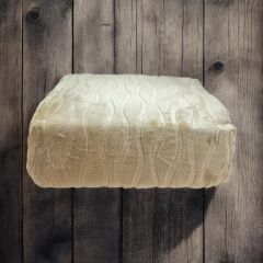 Pololife Embos Desenli Battaniye Cappucino Çift Kişilik 220x240 Cm