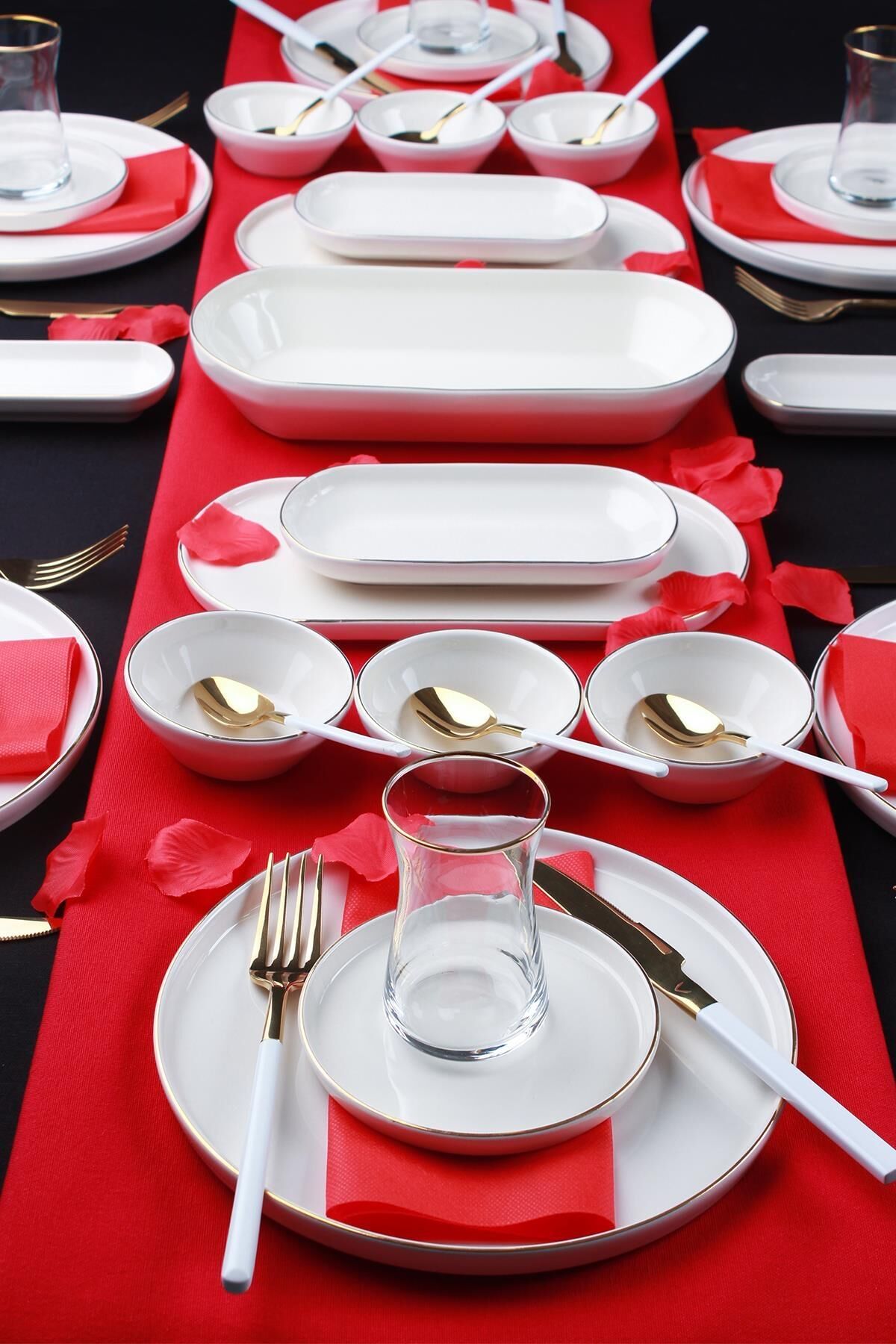 Acar 12210 Milenyum 6 Kişilik 31 Parça Kahvaltı Takımı