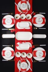 Acar 12210 Milenyum 6 Kişilik 31 Parça Kahvaltı Takımı