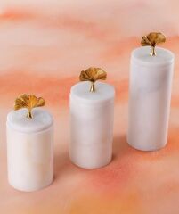 Acar GR-5735 Mermer 3 Lü Küçük Kavanoz Seti