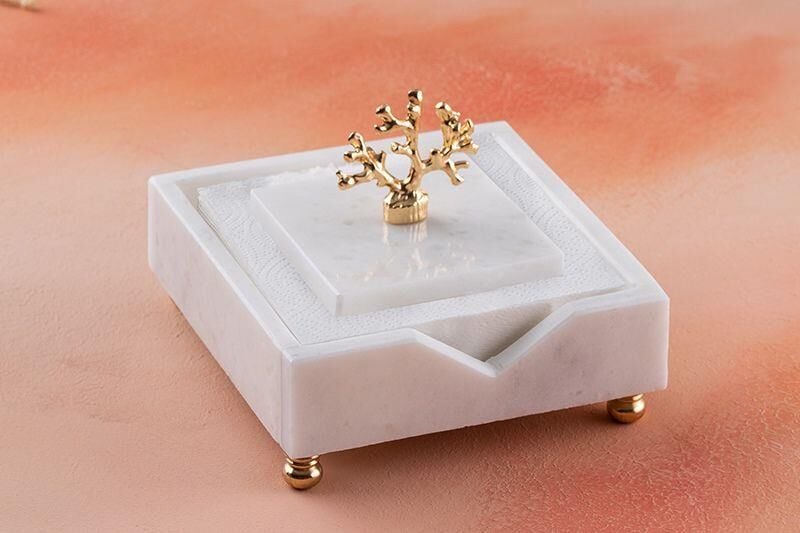 Acar GR-5731 Mermer Kare Peçetelik