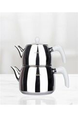 Acar Karat 16761 Bakalit Saplı Çaydanlık Takımı