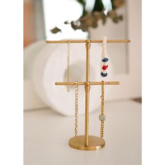 The Mia BRS0105 Brass Pirinç 2 Li Takılık 14*18 Cm