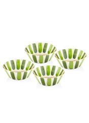 The Mia FEZ0025 FEZ 4 Lü Kase Seti 15 cm Yeşil