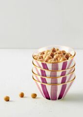 The Mia FEZ0033 FEZ 4 Lü Kase Seti 10 cm Mor