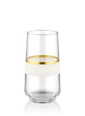 The Mia SNW0002 Snow Su Bardağı 6 Lı Uzun Set