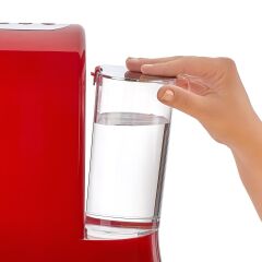 Korkmaz A862 Kahvekolik Aqua Kırmızı/Krom Kahve Makinesi