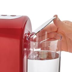 Korkmaz A862 Kahvekolik Aqua Kırmızı/Krom Kahve Makinesi