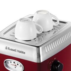 Russell Hobbs 28250-56 Retro Espresso Kahve Makinesi Kırmızı
