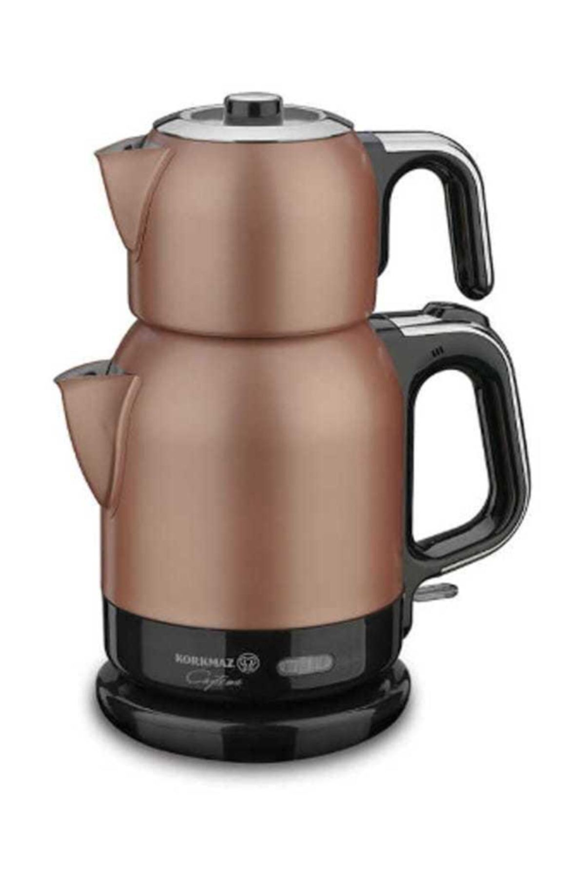 Korkmaz A331-02 Çaytema Rosagold/Krom Elektrikli Çaydanlık