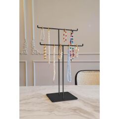 The Mia GLV0695 Takılık 2 Li Siyah 30*25 Cm