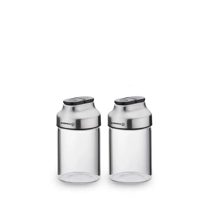 Korkmaz A5629-5 Astra Tuzluk Biberlik Seti