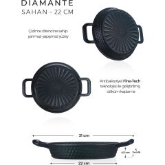 Acar XDD-22-0030 Diamente Black Sahan 22 Cm