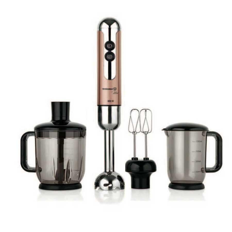 Korkmaz A447-09 Mia Mega Rosagold/Krom Blender Set