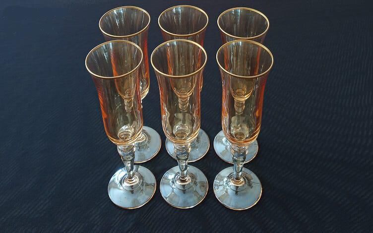 Paşabahçe Symphony 440587 6 Lı Gold Kahve Yanı Su Bardak Takımı