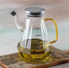 Acar 100 Metal Kapaklı Cam Yağdanlık - 900 ML