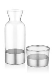 The Mia GLM0031 Glam Başucu Sürahisi Gümüş