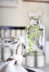 The Mia GLM0031 Glam Başucu Sürahisi Gümüş