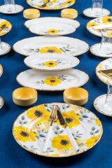 Acar 12351 Daisy 27 Parça 6 Kişilik Kahvaltı Takımı