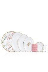 Acar 12354 Violet 27 Parça 6 Kişilik Kahvaltı Takımı