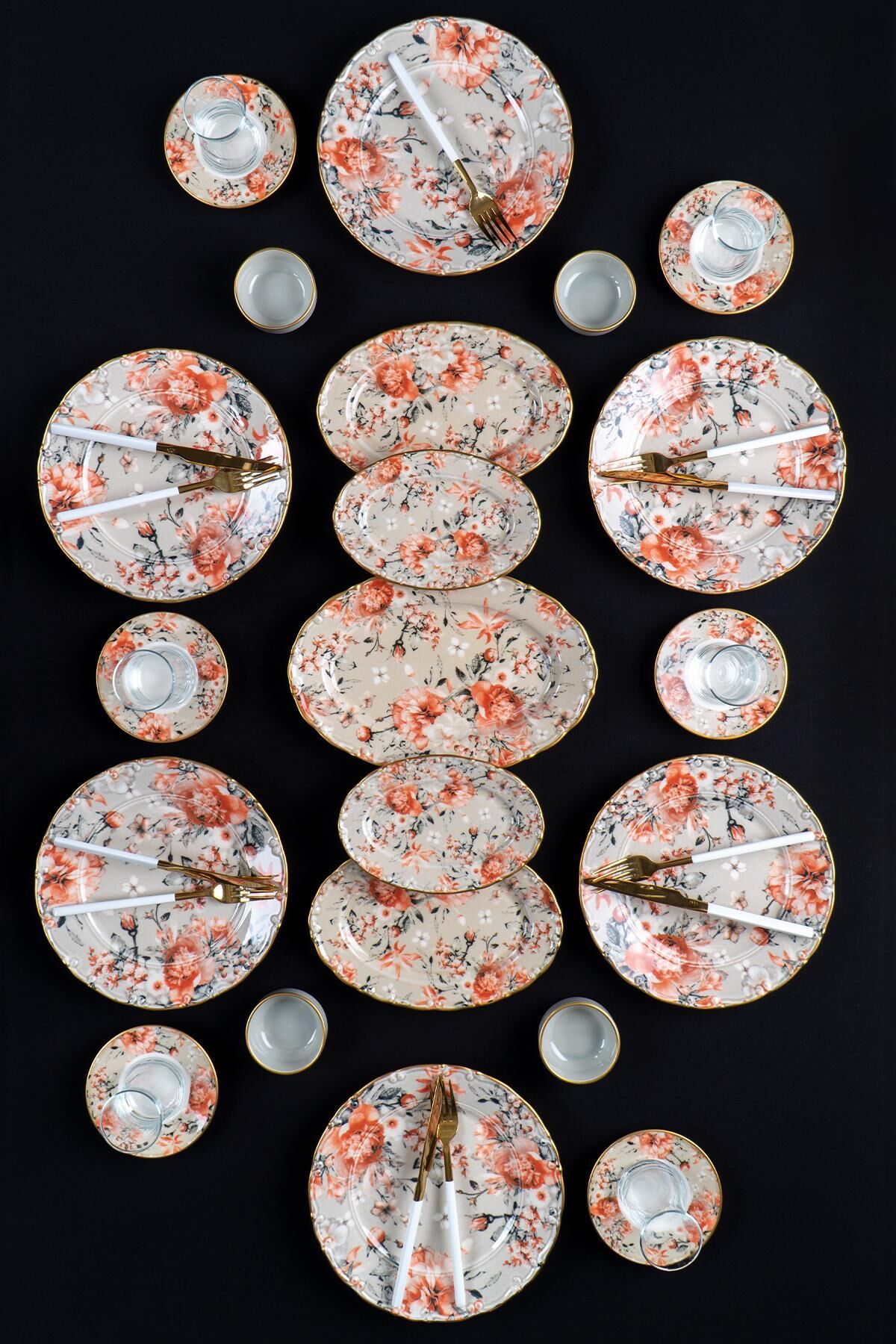 Acar 12353 Candy 27 Parça 6 Kişilik Kahvaltı Takımı