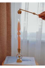 The Mia BRS0116 Brass Pirinç Mum Söndürücü